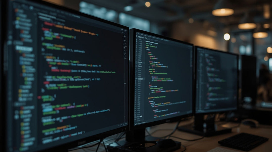 screens with c++ code in soft theme 